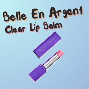 Belle En Argent Clear Lip Balm